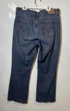 Load image into Gallery viewer, Levi's Womens 515 Blue Medium Wash Denim Bootcut Jeans Size 10S
