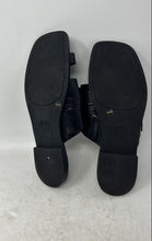 Load image into Gallery viewer, Vince Camuto Womens Cooliann Black Leather Slip-On Slide Sandals Size 8.5M
