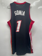 Load image into Gallery viewer, Adidas Mens Black Miami Heat #1 Swingman NBA Basketball Jersey Size Large
