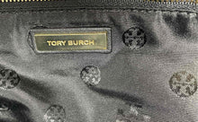 Load image into Gallery viewer, Authentic Tory Burch Womens Black Inner Pockets Top Handle Satchel Handbag
