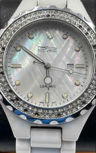Load image into Gallery viewer, Authentic Daniel Steiger Ceramic Watch White Women's Swiss Quartz Crystals

