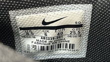 Load image into Gallery viewer, Nike Womens Air Force 1 Sage Low AR5339-001 Gray White Sneaker Shoes Size 8.5
