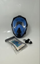 Load image into Gallery viewer, Thenice Full Face Blue And Black Water Sports Underwater Mask Size L/XL
