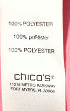Load image into Gallery viewer, Chico's Womens Pink Sleeveless Split Neck Comfort Pullover Blouse Top Size 1

