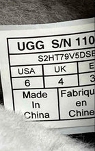 Load image into Gallery viewer, Ugg Womens Cozette Gray Fur Open Toe Slip-On Slides Slipper Size 6
