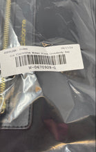 Load image into Gallery viewer, Liz Claiborne Womens Black Outer Zip Pocket Adjustable Strap Crossbody Bag
