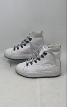Load image into Gallery viewer, Puma Girls The Ren 364337 02 White Lace-Up High-Top Sneakers Shoes Size 4C
