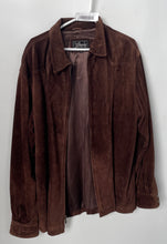 Load image into Gallery viewer, Guess Legendary Classics Mens Brown Suede Long Sleeve Full-Zip Jacket Size L
