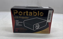 Load image into Gallery viewer, SMONET 1080P Supported Outdoor Movie Home Theater Mini Portable LCD Projector
