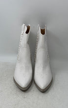 Load image into Gallery viewer, Dolce Vita Womens Karyn White Pull-On Pointed Toe Ankle Western Boots Size 6
