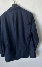 Load image into Gallery viewer, Jones New York Mens Navy Blue Single Breasted Two-Button Blazer Size R48
