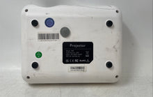 Load image into Gallery viewer, Clokowe M8 White Home Theater HDMI USB Mini Projector Untested No Power Cables
