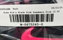Load image into Gallery viewer, Nike Boys Star Runner 5 HF7005-005 Black Pink Low Top Sneakers Shoes Size 12.5C

