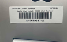 Load image into Gallery viewer, Apple iMac A1311 Silver 21.5-Inch Display All-In-One Desktop Computer Not Tested
