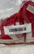 Load image into Gallery viewer, Nike Unisex Kids Dunk High DB2179-106 Red White Leather Sneakers Shoes Size 4.5Y

