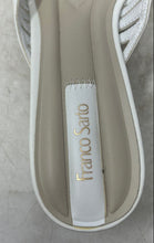 Load image into Gallery viewer, Franco Sarto Womens Marlina White Pointed Toe Slip-On Kitten Mule Heels Size 10M
