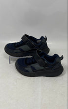 Load image into Gallery viewer, Skechers Kids SKX-225 405676L Navy Blue Black Hook &amp; Loop Sneaker Shoes Sz 12.5
