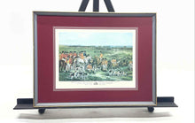 Load image into Gallery viewer, Large The Meeting of Her Majesty's Staghounds on Ascot Heath Framed Art Print

