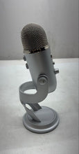 Load image into Gallery viewer, Blue Yeti Silver-Tone Multi Pattern Studio Desktop USB Microphone Not Tested
