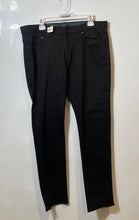 Load image into Gallery viewer, Ted Baker Mens Black Flat Front 5-Pocket Design Straight Leg Ankle Pants Sz 36R
