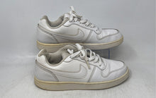 Load image into Gallery viewer, Nike Mens Ebernon Low White Round Toe Low Top Lace-Up Sneaker Shoes Size 7.5
