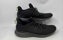 Load image into Gallery viewer, Adidas Mens Alphabounce BW1223 Black Lace-Up Low Top Sneaker Shoes Size 13
