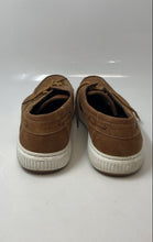 Load image into Gallery viewer, Xray Mens Brown Leather Moc Toe Low Top Lace-Up Boat Shoes Size 12

