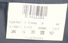 Load image into Gallery viewer, Piazza Sempione Womens Black Flat Front Stretch Pockets Dress Pants Size IT 44

