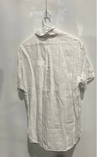 Load image into Gallery viewer, Brooks Brothers Mens White Short Sleeve Regular Fit Button-Up Shirt Size M
