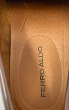 Load image into Gallery viewer, Ferro Aldo Mens Douglas Brown Leather Slip-On Penny Loafer Shoes Size 7 In Box
