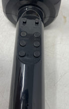 Load image into Gallery viewer, Vintage Black Portable Handheld Built-In Speaker Karaoke Microphone Untested
