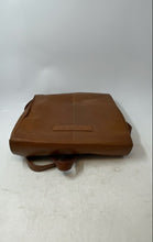 Load image into Gallery viewer, Fossil Womens Brown Leather Outer Flap Pocket Double Handle Shoulder Bag
