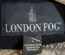 Load image into Gallery viewer, London Fog Womens Black Long Sleeve Front Pockets Double-Breasted Pea Coat Sz 4

