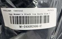 Load image into Gallery viewer, Ugg Womens Quincy 1012359 Black Round Toe Lace-Up Ankle Boot Size 7
