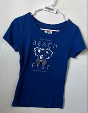 Load image into Gallery viewer, Gilly Hicks Womens Blue Cotton Short Sleeve Pullover Graphic T-Shirt Size M
