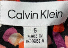 Load image into Gallery viewer, Calvin Klein Womens Multicolor Geometric Pleated Sleeveless Blouse Top Size S
