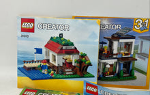Load image into Gallery viewer, Lot Of Assorted Lego Creator 3-In-1 Mixed Variety Instruction Manuals For Age 3+
