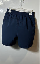 Load image into Gallery viewer, Lululemon Mens Blue Flat Front Zip Pockets Pull-On Athletic Shorts Size M
