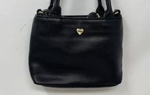 Load image into Gallery viewer, Juicy Couture Womens Black Double Handle Adjustable Strap Shoulder Handbag
