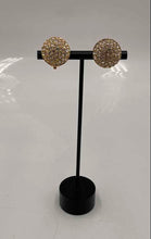 Load image into Gallery viewer, Authentic Swarovski Women's Gold Tone Earrings

