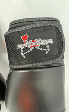 Load image into Gallery viewer, Century Unisex Black Adjustable Strap I Love Kickboxing Boxing Gloves 12 Oz
