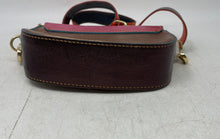 Load image into Gallery viewer, Womens Multicolor Leather Inner Pockets Zipper Adjustable Strap Crossbody Bag
