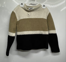 Load image into Gallery viewer, Zara Girls Multicolor Colorblock Knitted Pullover Sweater Size 12-13 Years

