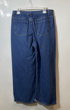 Load image into Gallery viewer, Forever 21 Womens Blue High-Rise Stretch Denim Wide-Leg Jeans Pants Size 30
