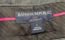 Load image into Gallery viewer, Banana Republic Womens Gray Jackson Fit Straight Leg Dress Pants Size 2
