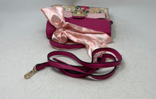 Load image into Gallery viewer, Aldo Womens Cailla Multicolor Floral Printed Faux Leather Scarf Top Handle Purse
