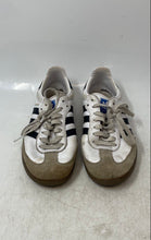 Load image into Gallery viewer, Adidas Womens Samba OG White Leather Lace-Up Low Top Sneaker Shoes Size 4
