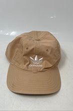 Load image into Gallery viewer, Adidas Mens Beige Cotton Adjustable Strap Outdoor Casual Large Baseball Cap
