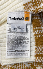 Load image into Gallery viewer, Timberland Womens Brown Beige Plaid Knitted Rectangle Scarf One Size
