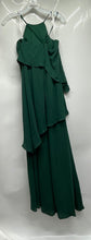 Load image into Gallery viewer, David's Bridal Womens Green Sleeveless Back Zip Long Maxi Dress Size 4

